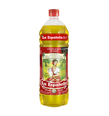 Aceite de Oliva Suave Pet 1Litro (La Española) Distribuidor en Salamanca