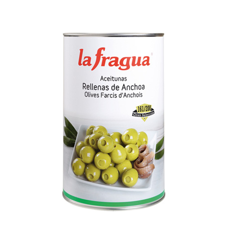 Aceituna Rellena de Anchoa La Fragua Lata 5kg - Distribuidor en Salamanca