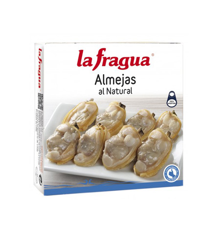 Almejas al Natural La Fragua Lata RO-120 - Distribuidor en Salamanca