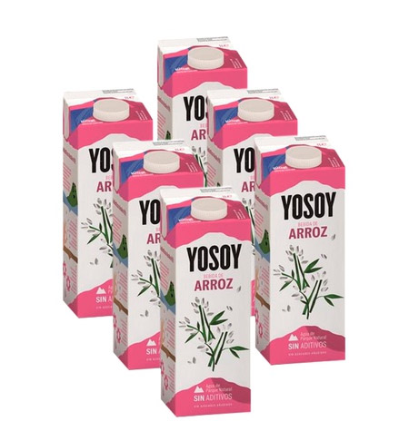 Bebida de arroz YOSOY brik 1 litro caja 6