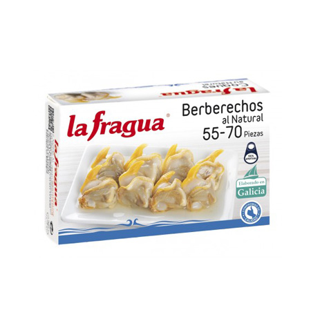 Berberechos 65-75 al Natural La Fragua Lata OL-120 - Distribuidor en Salamanca