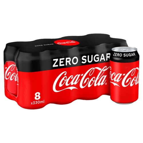 COCA COLA ZERO LATA 33 CL x 24 UDS