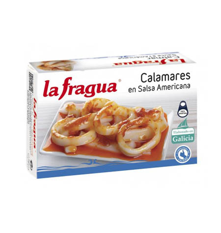 Calamares en Salsa Americana Lata OL-120 - Distribuidor en Salamanca