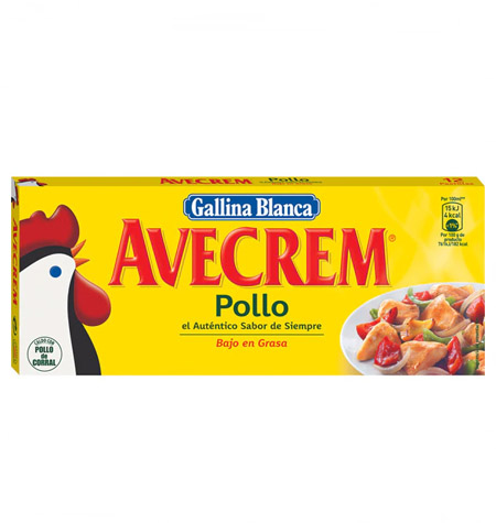 Caldo pollo Avecrem 120 gr 12 pastillas