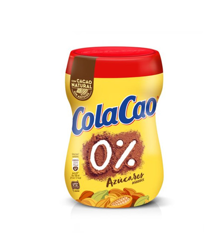 ColaCao 0% azucares añadidos bote 300 gr