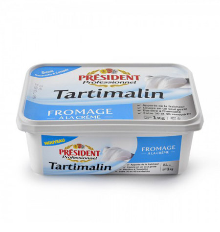 Crema de Queso Tartimalin President Tarriba 1kg - Distribuidor en Salamanca