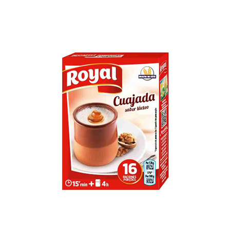 Cuajada Royal 4 Sobres - Distribuidor en Salamanca