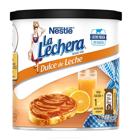 Dulce de leche La Lechera lata 400 gr
