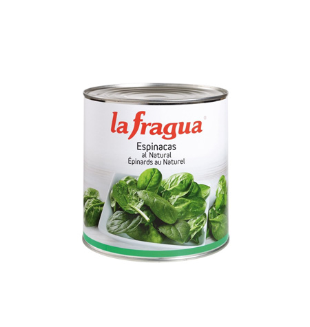 Espinacas al Natural Lata La fragua - Distribuidor en Salamanca