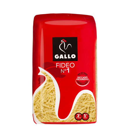 Fideo nº1 Pasta Gallo 500gr