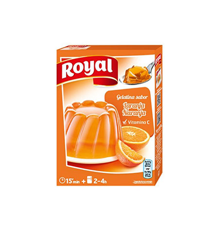 Gelatina de Naranja Royal 1Kg - Distribuidor en Salamanca