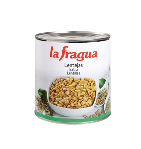 Lentejas Extra Lata 3 kg La fragua - Distribuidor en Salamanca