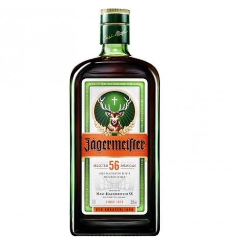 Licor de hierbas Jagermeister 70 cl.