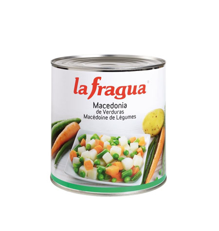 Macedonia de Verduras al Natural La fragua - Distribuidor en Salamanca