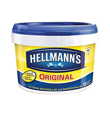 Mayonesa Hellmann’s Cubo 5 Litros - Distribuidor en Salamanca