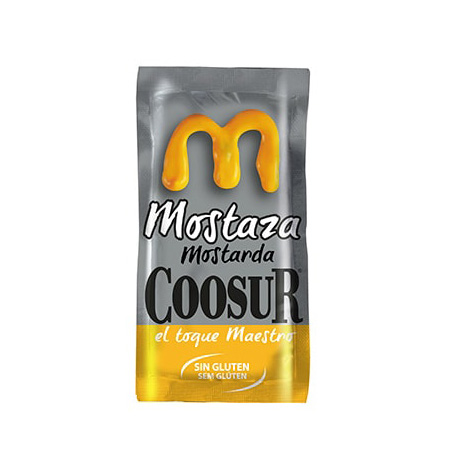 Mostaza COOSUR monodosis 250 und - Distribuidor en Salamanca