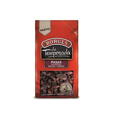 Pasas Sultanas Borges Bolsa 1Kg - Distribuidor en Salamanca