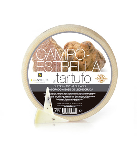 Queso Curado Tartufo Campo-Estrella - Distribuidor en Salamanca