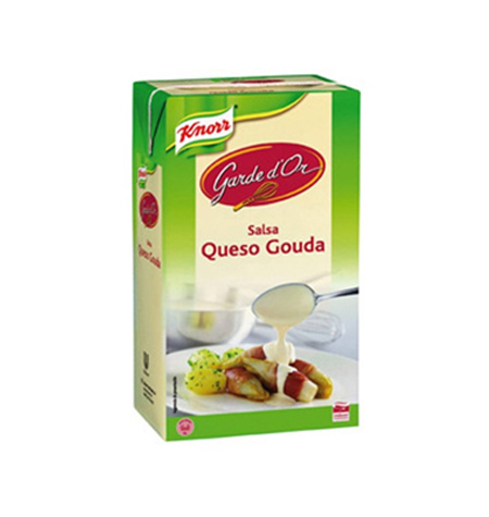 Queso Gouda Knorr Brik 1 Litro - Distribuidor en Salamanca