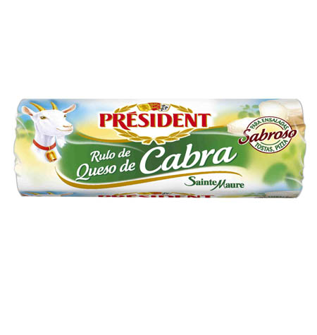 Queso Rulo Cabra mini President 180gr - Distribuidor en Salamanca