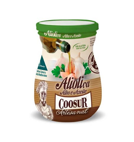 Salsa alioli Coosur tarro 225ml