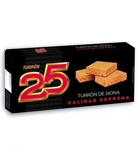 TURRON 25 BLANDO 250 GR