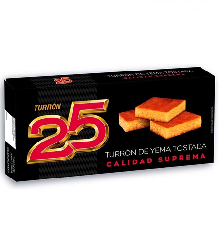 TURRON 25 YEMA 200 GR