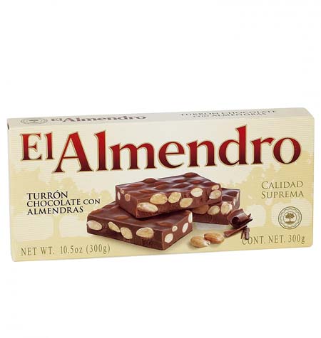 TURRON EL ALMENDRO CHOCOLATE 250 GR