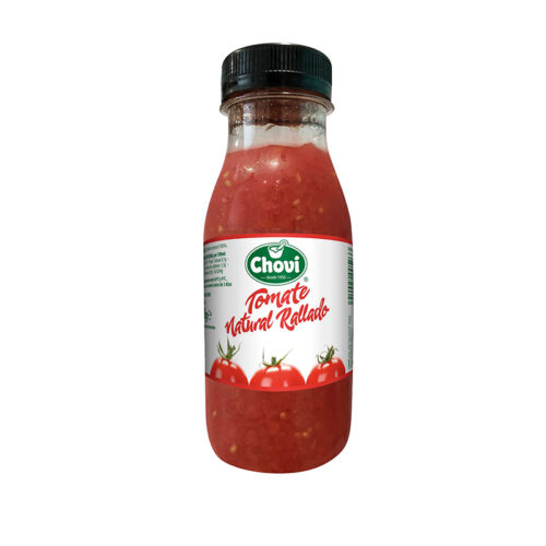 Tomate natural rallado Chovi 250ml.