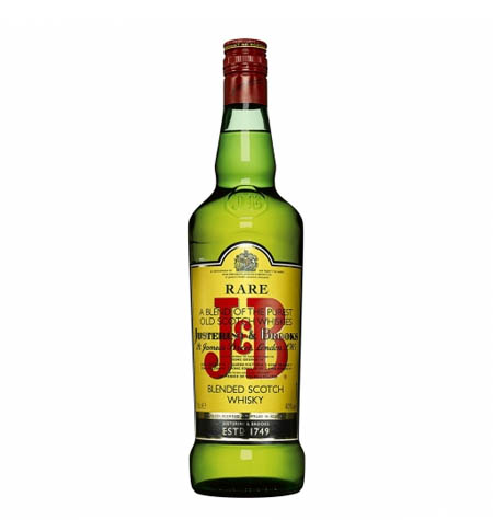 Whisky J&B escocés 70 cl.