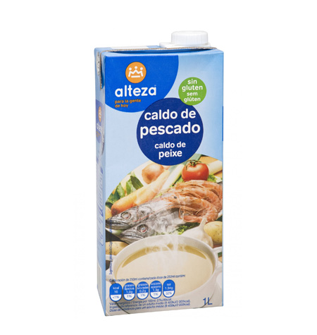 Caldo Liquido Pescado Alteza 1Litro