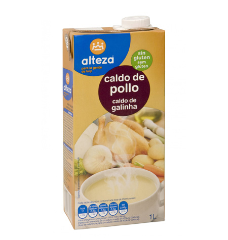 Caldo Liquido Pollo Alteza 1Litro