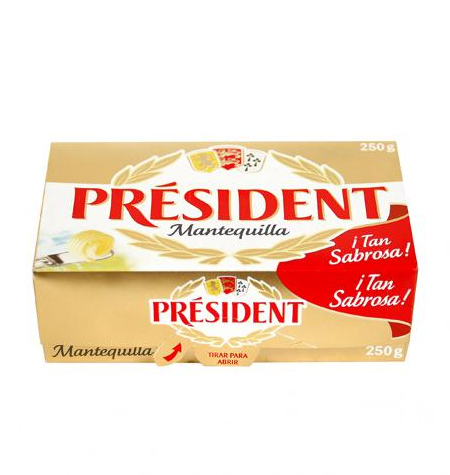 Mantequilla PRESIDENT 250g