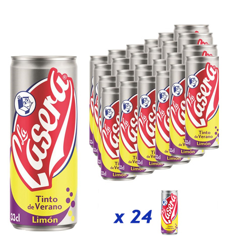 Tinto de Verano La Casera 33cl x 24